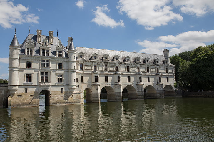 Castle, Loire völgye, a Château de chenonceau, a Château de la loire, Châteaux de la loire
