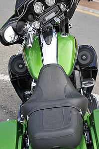 chrome, harley davidson, motorcycles, shiny, black, motorcycle, two wheeled vehicle