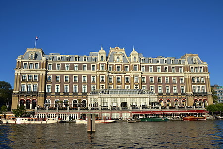 amsterdam, amstel hotel, amstel amsterdam, amsterdam canals, architecture, canal, europe