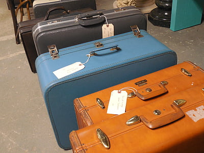 przechowalnia bagażu, walizka, podróży, podróż, worek, podróż, bagaż