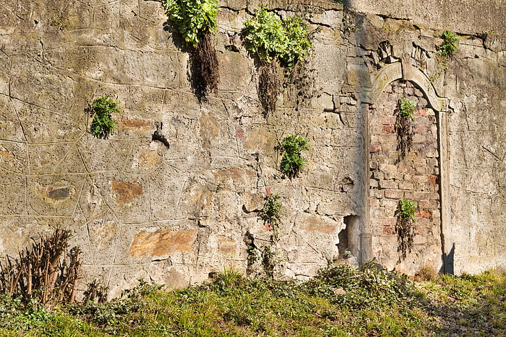 muur, antieke, oude, historisch, doel, Fort, het platform