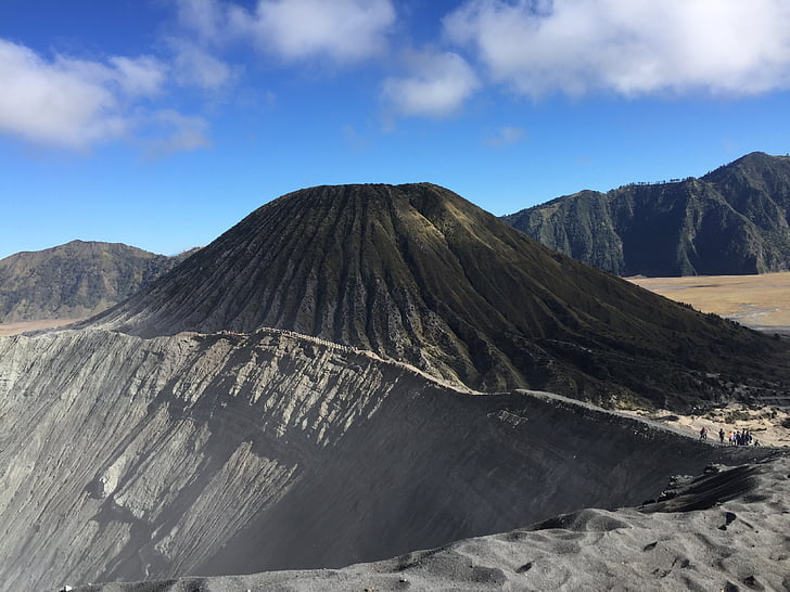 Vulcano, Bromo, Indonesia, montagna, natura, paesaggio, Scenics