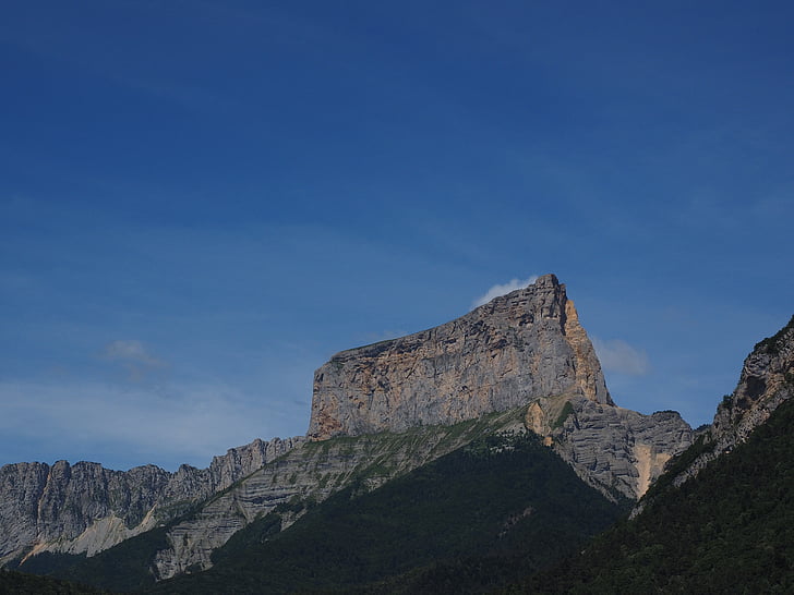 Mont aiguille, berg, massief, Vercors, gebergte, Dauphiné-Alpen, westalpen