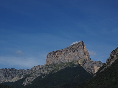 Mont aiguille, kalnų, masyvas, – Vercors, kalnų grandinė, Jouvenceaux, westalpen