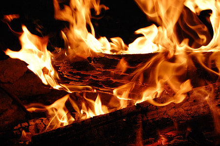 api, suasana, panas