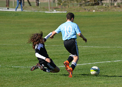 fodbold, tackle, forsvar, Team, pitch, Sport, spil