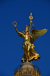 emas lain, Siegessäule, tempat-tempat menarik, Berlin