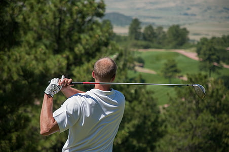 golfer, golf, sport, golfing, course, recreation
