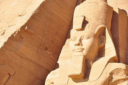 cestování, Egypt, oranžová, Faraon, Egyptský chrám