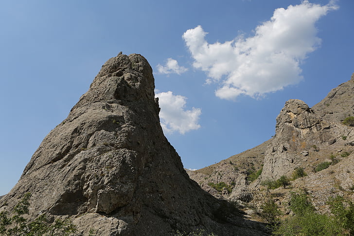 Crimea, montañas, arpAT, naturaleza, belleza, paisaje, rocas