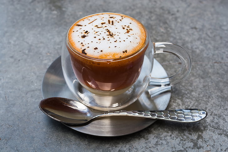 beverage, caffeine, cappuccino, coffee, coffee mug, coffee shop, cup