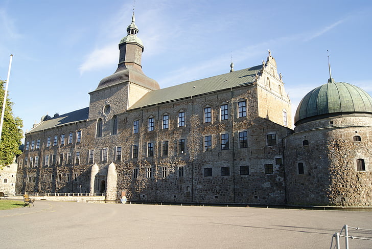 성, 스웨덴, 아키텍처, 역사적인, 문화, 유럽, 요새
