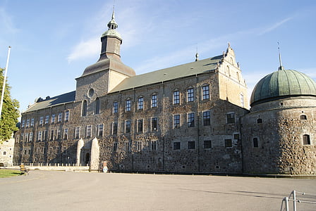 castle, sweden, architecture, historic, culture, europe, fortress