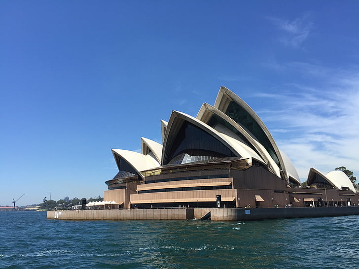 operahus, Sydney, Australien, landmärke, hamnen, turism, Sydney opera house