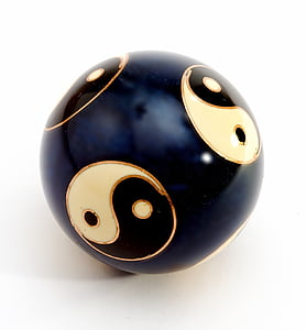 ball, sphere, yin, yang, decoration, asia, asian