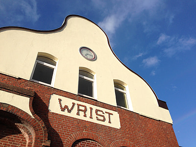 wrist, mecklenburg, railway station