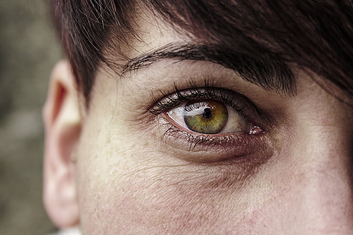 eye, green, portrait, iris, tabs, people, close-up