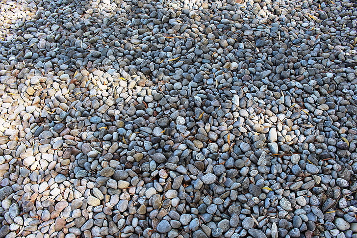 cailloux, pierres, Pebble, Banque, au bord du lac, pierres de rive, lumière du soleil