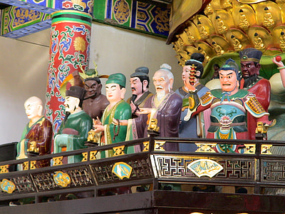 Xina, figures, fengcheng, casa d'oració, turó de Fènix