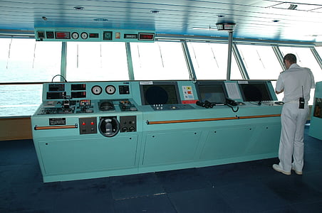 skib, kommandoen dæk, Kaptajn, Marine, Ocean, navigation, Bridge