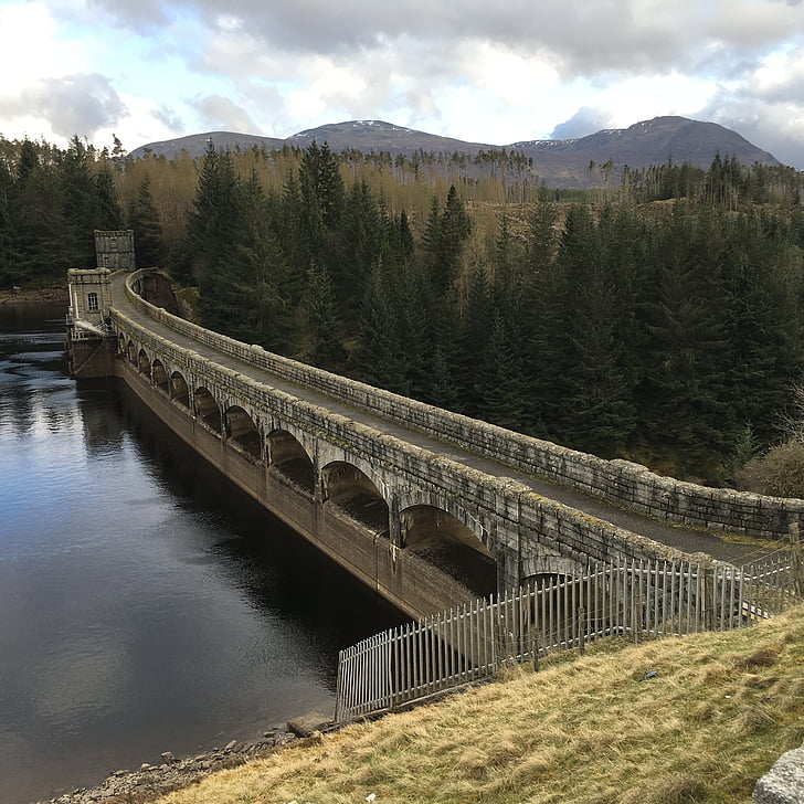 water, river, landscape, scotland, highlands