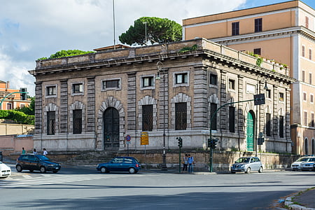 Rome, Itālija, komūnas, ils, ēka, arhitektūra