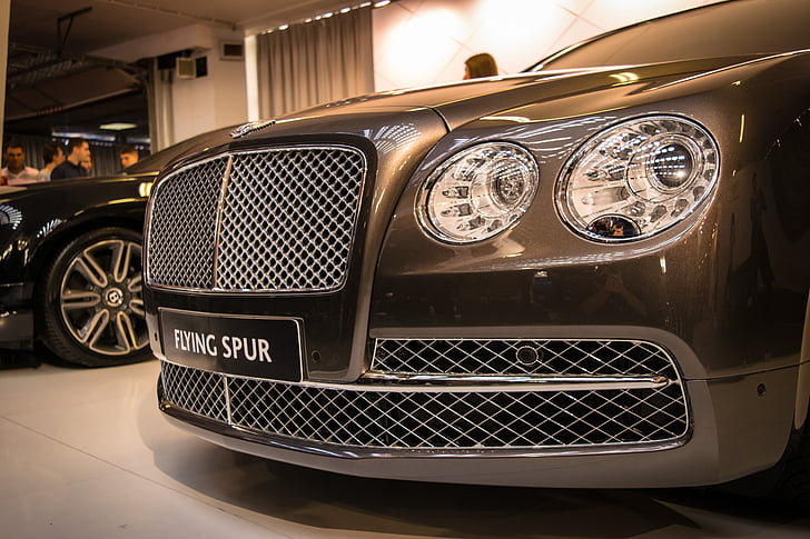 Bentley, auto, moderní, automobil, auto, vozidlo, Luxusní