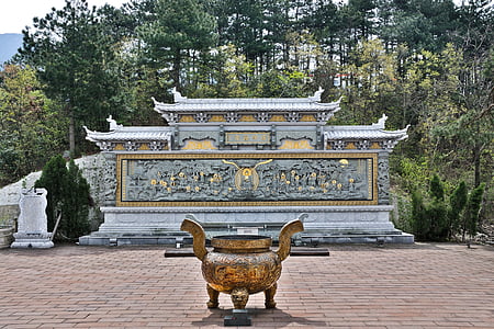 Monument, budism, Hiina, jiuhuashan