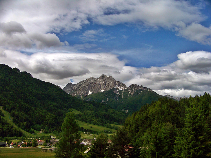 Karawanken, Eslovenia, la región de gorenjska, Jumbo, Triglav, senderismo Alpes, senderismo