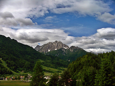 Karavank, Slovenija, v gorenjski regiji, jumbo, Triglav, Alpski pohodništvo, treking