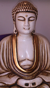 Buddha, meditace, duchovní, socha, Zen, mnich, buddhistický
