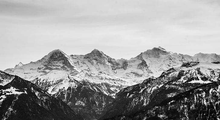 Beatenberg, berg, Berner oberland, Zwitserland, Rock, Alpine, Niederhorn