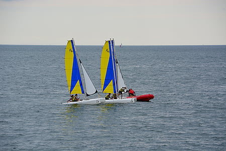 帆船, 帆船, 业余爱好, 体育, 海, 水, 小船