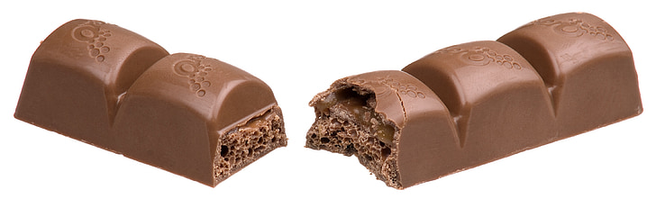 Aero-caramelo-split, Nestle, barra de chocolate, chocolate, comida, doce, saborosa