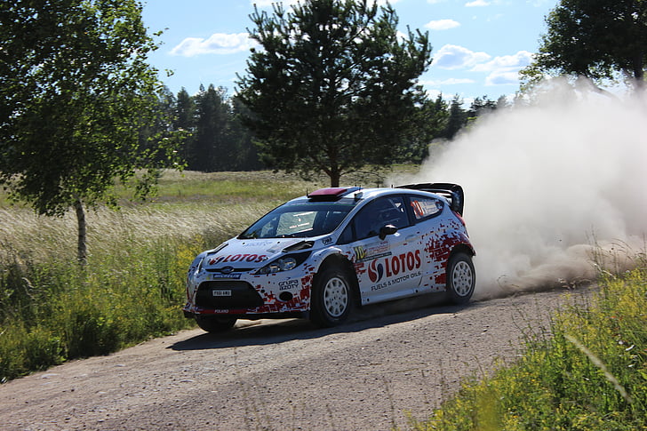 Robert kubica, Ral·li de Polònia 2014, m-esport, Gual, WRC, Lotus, cotxe