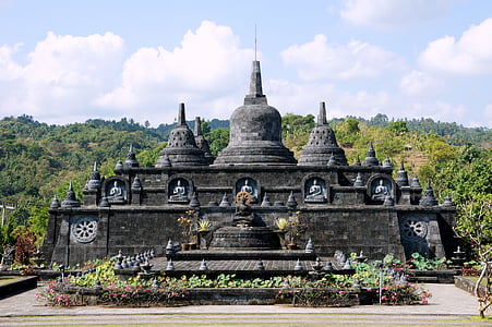 ngôi đền, Bali, kỳ nghỉ, Phật giáo, Châu á, Đức Phật, tôn giáo
