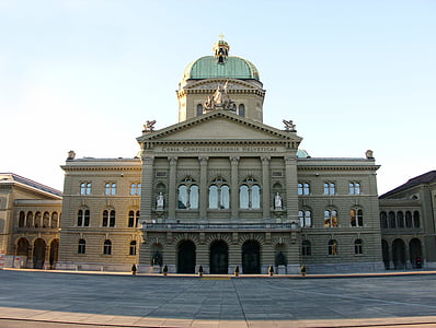 Bundeshaus, Bern, Parlemen, Swiss, Konfederasi, pemerintah Swiss, demokratie