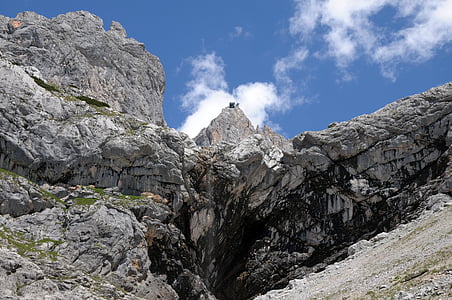 Dachstein, köisraudtee, mäed, matk, loodus, Austria, Gondola