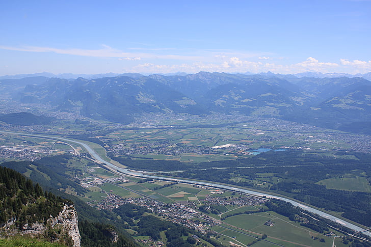 hory, Panorama, Príroda, Alpine, podhorí Álp, túru, Pešia turistika