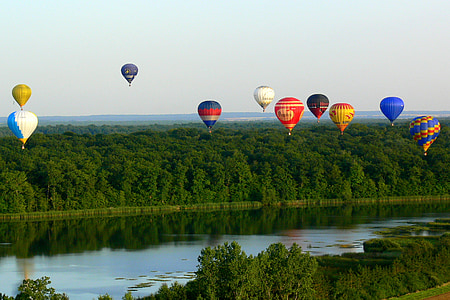 Heißluftballon, Metz, Luftballons
