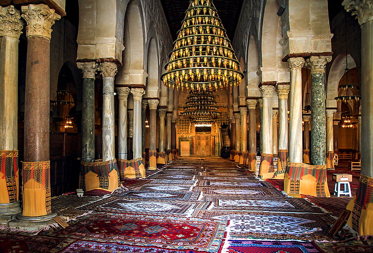 tunisia, arab, islam, carpet, hall