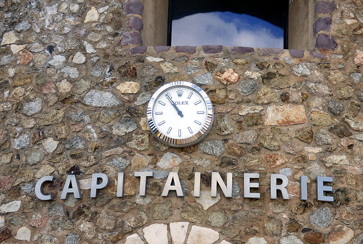 přístav, Saint Tropez, Francie, var, přístavnímu kapitanátu, hodinky, Rolex
