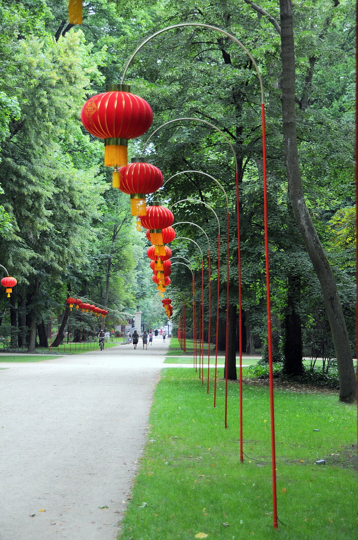 warsovie, công viên, Sân vườn, Trung Quốc, Ba Lan