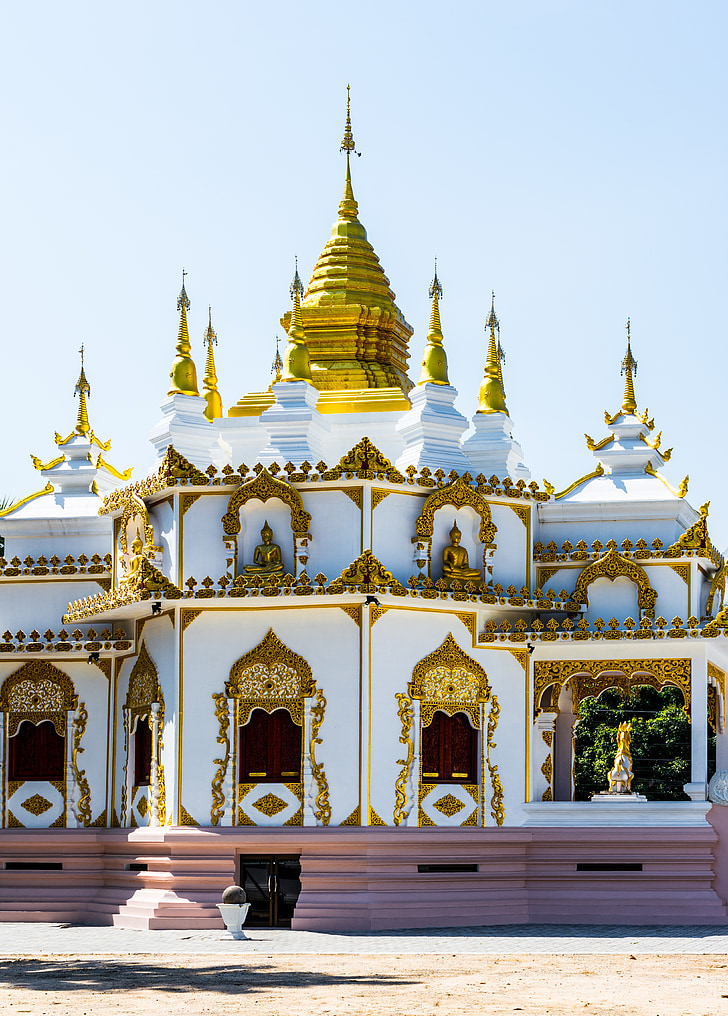đền phức tạp, ngôi đền, Bắc Thái Lan