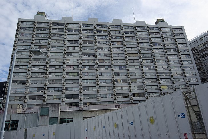 lägenheter, Japan, luftkonditionering
