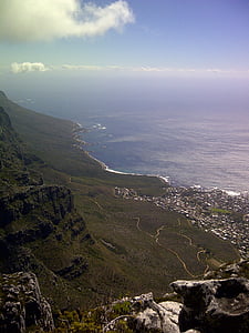 Cape, Kota, Selatan, Afrika, Gunung, alam, scenics