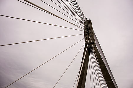 mostovne konstrukcije, nebo, perspektive, arhitektura, most, gradbeništvo, struktura