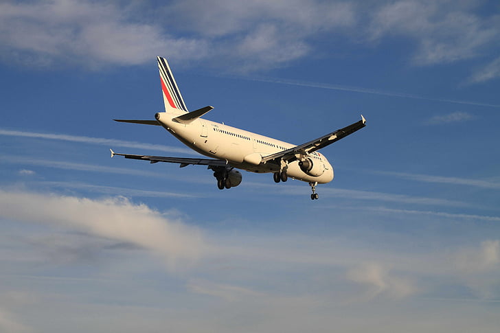 Air france, Airbus, aeronautyka, samolot, komercyjnego samolotu, powietrza pojazdu, transportu