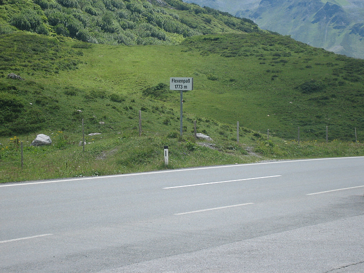 Mountain, Alpine, Road