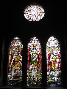 janela de igreja, vidro manchado, religiosa, Vitral, Igreja, espiritual, cristão